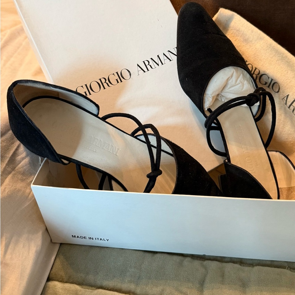 Giorgio Armani Women's Black Heels